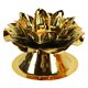 thumbnail image 2 of Paquete de 2-4 portavelas de loto, portavelas Ghee, candelabro, decoración artesanal para el hogar 2 piezas Sunnimix Portalámparas Ghee, 2 of 8