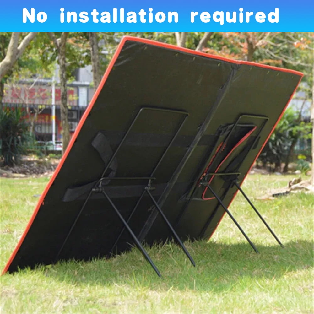 Kepeak Portable Solar Panel Stand Multi-Functional Solar Panel Brackets Tool-Free Installation for Foldable or Flexible Solar Panels