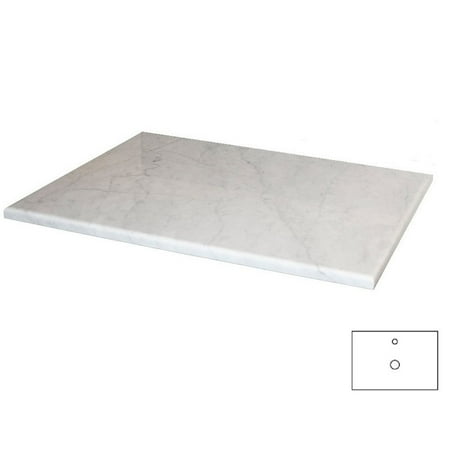 Native Trails Carrara 30 Inch Natural Stone Vanity Top For Vessel Native Trails Carrara 30 Inch Natural Stone Vanity Top For Vessel Sink