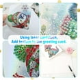 thumbnail image 4 of 6pcs Diamond Painting Kit Greeting Card, Dinosaur 5D DIY Diamond Handmade Holiday Greeting Card with Envelope, Christmas Gift Congratulation, 4 of 6