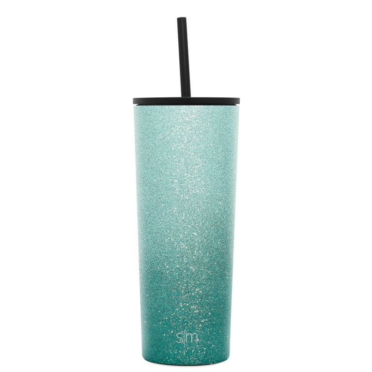 Simple Modern 24oz Classic Tumbler with Straw 2 Tone - Winter White