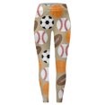 thumbnail image 3 of MKLEKYY Pantalones deportivos para mujer, leggings estampados para mujer, leggings deportivos de levantamiento, pantalones de yoga (estilo 2), 3 of 4