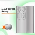thumbnail image 7 of Replacement Remote Control for Dyson Pure Cool Purifier Tower Fan AM11 TP00 TP01 965824-06, 7 of 7