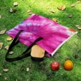 thumbnail image 5 of Colorful Tie Dye Vortex Waterproof Picnic Blanket with Foldable Zipper, Suitable for Outdoor Use, Suitable for Travel, Camping, Beaches, Parks, Grasslands, Picnic Blanket Accessories, 5 of 7