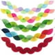 thumbnail image 3 of Nvzi 5 elegantes banderines colgantes, banderines de papel con estilo, banderines únicos para bodas, fiestas y decoraciones para el hogar, color verde, 3 of 4