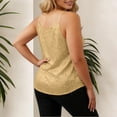thumbnail image 7 of Xdegoge Camisoles for Women Sequin Sparkly Glitter Tank Tops V Neck Sleeveless Shimmer Cami Summer Trendy Party Out Going Outfits, 7 of 7