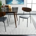 thumbnail image 2 of SAFAVIEH Montauk Nuala Abstract Dots Cotton Area Rug, Black/Ivory, 8' x 10', 2 of 9