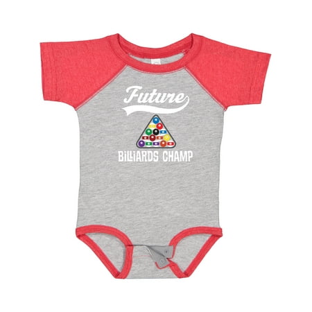 

Inktastic Future Billiards Champ Boys or Girls Baby Bodysuit