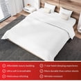 thumbnail image 4 of Infinitee Xclusives King Sheet Set of 4, 16-inch Deep Pocket - Microfiber King Bed Sheets, White, 4 of 7