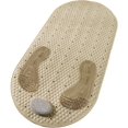 thumbnail image 5 of Non-slip bathtub mat, shower mat, shower mat with natural pumice stone, oval bathtub mat with non-slip suction cup and non-slip drain 1 piece1, 5 of 5