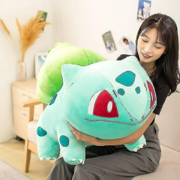 Tamano Bulbasaur Juguete de peluche Lindo Elfo Peluche Kawaii Muneca Almohada Regalos Compatible con ninos Regalo de Navidad para bebes Animales de peluche y felpa Bodega Aurrera en linea