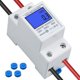 thumbnail image 1 of Medidor de electricidad digital Lcd Medidor de CA Medidor de Kwh de carril superior 5(80) A Medidor de electricidad Medidor de electricidad de carril DIN monofásico 2 pines 2p Ac230, 1 of 4