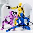 thumbnail image 4 of Robot moldeador movible multiarticulado 3D, maniquí impreso creativo, modelo de acción, muñeca, juguetes, decoración para niños, regalos para niñas y niños, 4 of 5