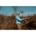 thumbnail image 2 of MidwayUSA Men's Ambush Fishing Hoodie Realtree WAV3 Light Blue XL Tall, 2 of 5