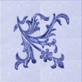 thumbnail image 1 of Ahgly Company Machine Washable Indoor Square Transitional Lavender Blue Area Rugs, 8' Square, 1 of 7