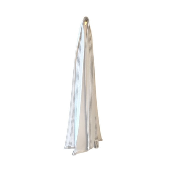 Wildpier Beauty Exfoliating Wash Towel, 41" x 9", White, 1 Count