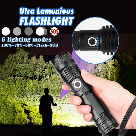 up to 65% off karymi Bright XHP50 5 Modes LED USB Rechargeable Aluminum Alloy Flashlight Torch Wholesale