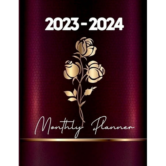 2023-2024 Monthly Planner for Women: 2 Years Pocket Organizer for Women, (Paperback)