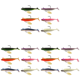 thumbnail image 1 of Señuelo Pesca Con Cola en T 6 Uds. Cebo Que Brilla Accesorios Suaves Y Flexibles, 1 of 5