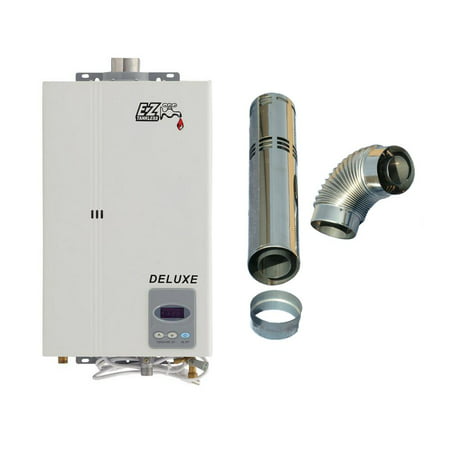 EZ Deluxe Direct Vent Tankless Water Heater - Natural (Best Direct Vent Water Heater)