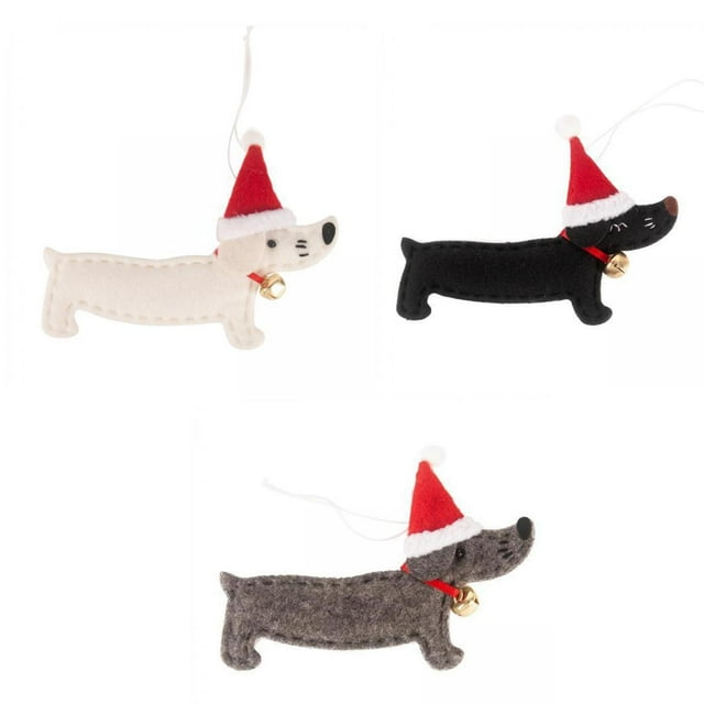 3 Colgantes de Adorno Colgante de Decoración Navideña. Blanco y Negro y Gris perfecl Colgante