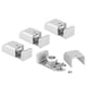 thumbnail image 5 of Tope de puerta corrediza ajustable, paquete de 4 guías de rodillos para puertas automatizadas, 5 of 8