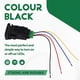 thumbnail image 5 of Auto Retrofit Switch Waterproof Toggle Switch Fog Lamp Switch With 4 Line For Toyota Lexus White Lig, 5 of 5