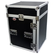 Prox10U Rack X 10U Top SlantMixer Dj Combo Flight Case with Casters