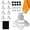 Color 1, variant on 8Pcs Magnetic Tablecloth Weight Set Heavy Duty Stainless Steel Tablecloth Weight for Outdoor Wedding Picnic Camping and Garden Use