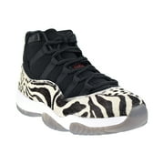 Air Jordan 11 Retro “Animal Instinct” Womens Shoes Black/Gym Red/Sail/White ar0715-010