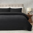 thumbnail image 1 of Juego de Ropa de Cama Hansleep con Edredón Negro Ligero para Cama Individual, 2 Piezas, 1 of 7