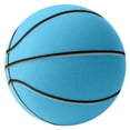 thumbnail image 3 of Pelota hinchable de baloncesto silenciosa, pelota de práctica para regatear silencioso, pelota de juguete portátil para niños, pelota que rebota de Talla 7, 3 of 8