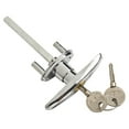 thumbnail image 1 of Easy to Use Garage Door Lock T Handle with 2 Keys Hassle Installation, 1 of 8