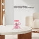 thumbnail image 3 of 24 x Baby bottle mini baby bottle 4x9cm rhinestone pink bear gift favor baby girl baby baptism, 3 of 5