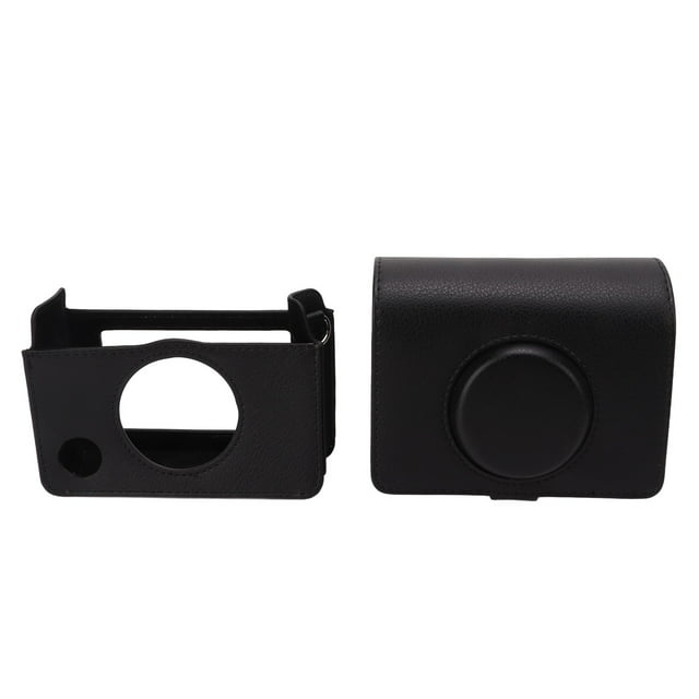 Camera Protection Bag Case, Fashion Removable Camera Case Portable Dustproof PU For Camera Black