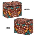 thumbnail image 3 of HELLHERO Mandala Pattern Sewing Machine Cover for Extra Accessories Washable 17.7x8.6x12.5 Inch, 3 of 8