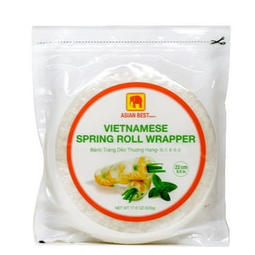 Three Ladies Vietnamese Rice Paper Spring Roll Wrapper, Non-GMO, Gluten ...