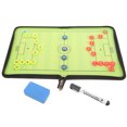 thumbnail image 3 of KAKOWELY Tablero magnético para tácticas de fútbol, tablero de estrategia de entrenamiento, kit de equipo, herramienta plegable y portátil, 3 of 5