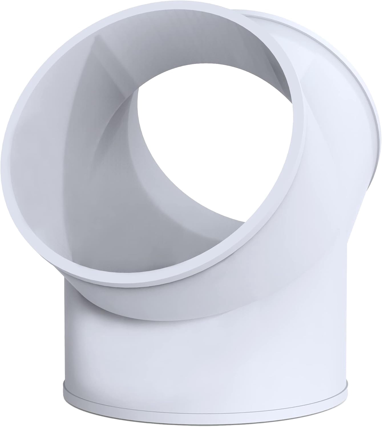 ABCISI 3 Way Duct Connector, 6 Inch Duct Splitter for Exhaust Fan Dryer Vent Hose, Y Shape