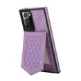 thumbnail image 3 of Nalacover Back Mirror Flip Case for Samsung Galaxy Note 20 Ultra,Wallet Case Crossbody PU Leather with Card Holder Kickstand Phone Case Detachable Shoulder Strap Handbag, Purple, 3 of 13