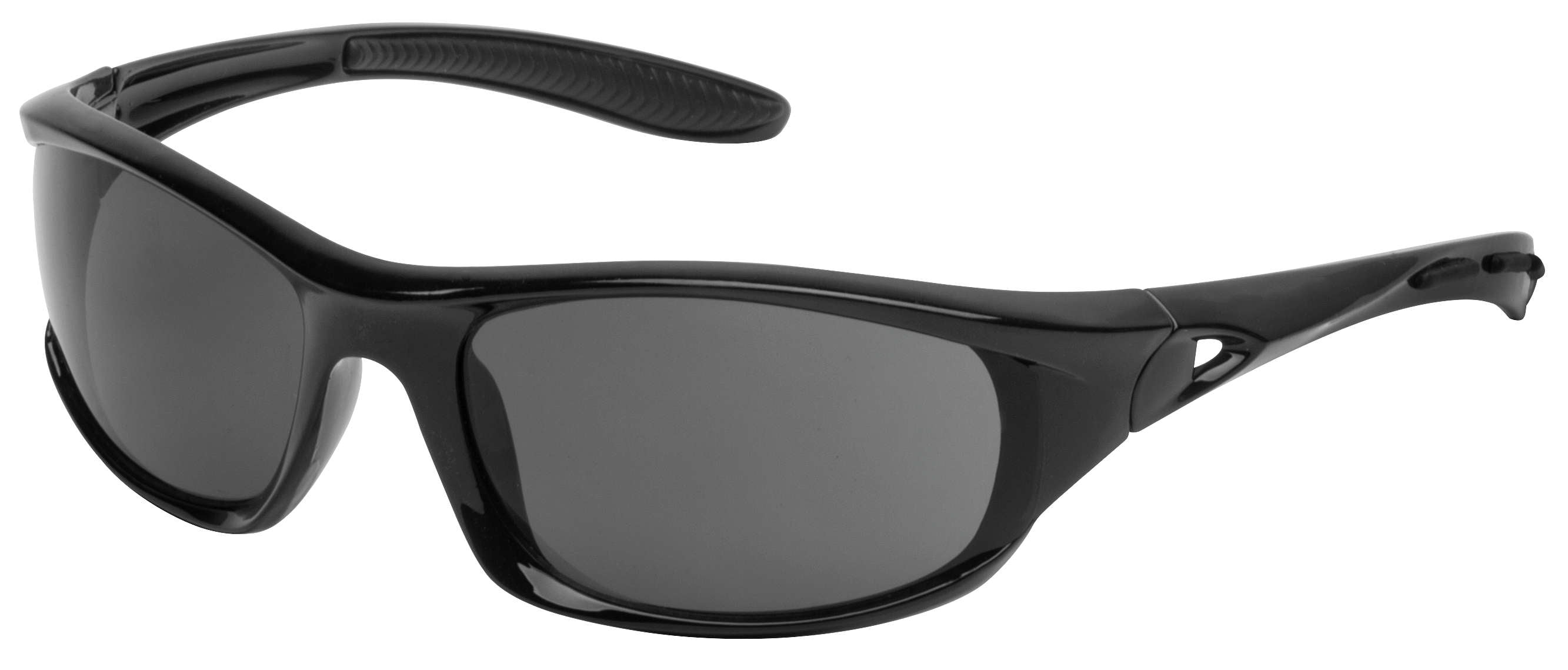 Bobster Mens Anchor Polarized Sunglasses,OS,Black/Smoke