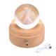 thumbnail image 3 of Regalo de Navidad, bola de cristal 3D musical bola de cristal caja de música giratoria base de madera bola de cristal construida para profesionales, 3 of 8