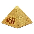 thumbnail image 3 of Ebros Golden Ancient Egyptian Gods Carved Pyramid Hinged Jewelry Box Figurine Decorative Trinket Box Statue, 3 of 6