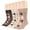 Beige, Light Beige, Dark Brown (A39), variant on 7Bigstars Kingdom Men's Dress Socks Cotton -6 pack- Novelty Casual Seamless Argyle, Diamond, Hexagon, Dotted, Striped Sock Size 10-13 Shoe Size 9-12 L Estate Blue, Dark Navy (A45)