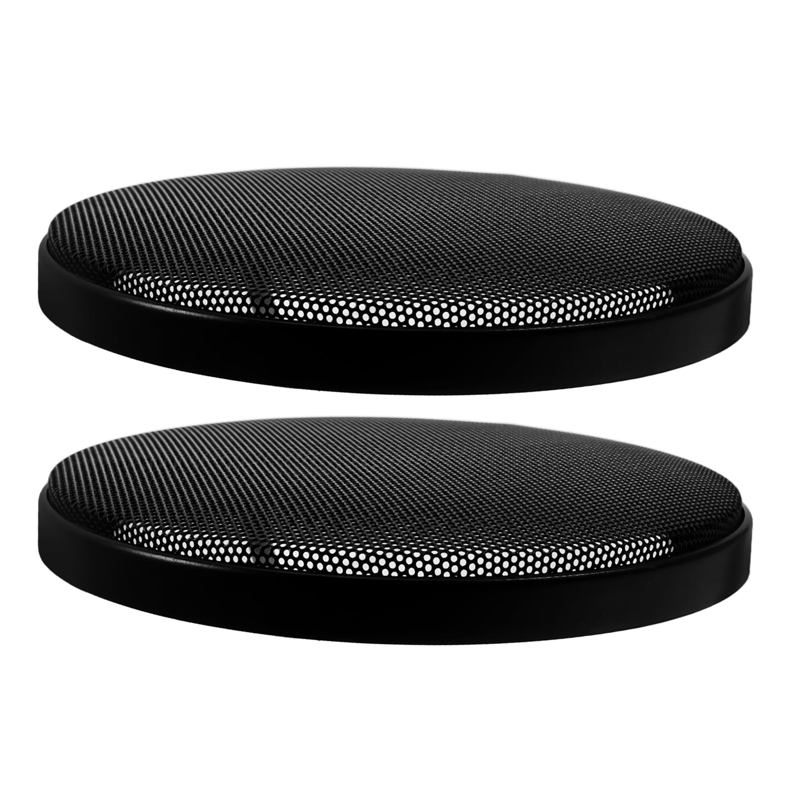 10 Inch Universal Speaker Grill Cover - Black Steel Mesh Protective Cover With Clamps & Screws For Car, RV