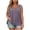 Purple, variant on cocolona Womens Summer Plus Size Tank Tops V Neck Drawstring Sleeveless Oversized Shirts Casual Tunic Solid Color Blouses