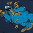 thumbnail image 5 of Sesame Street Cookie Monster Cookies Men's T-Shirt, 5 of 5