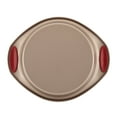 Rachael Ray 10Piece Cucina Nonstick Bakeware Set, Brown with Red