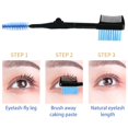 thumbnail image 4 of MesaSe Brosse à Sourcils Double Embout Peigne et Peigne Rond (Bleu), 4 of 7