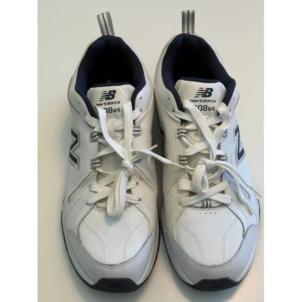NEW BALANCE MX608V4W Men's Cross Trainers Sneakers Shoes, White/Navy Sz 12 D NEW